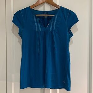 AE cotton poly blend top